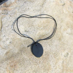 Shungite Pendant Oval 4cm